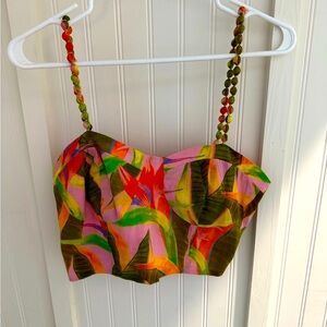 Farm Rio for Anthropologie crop top